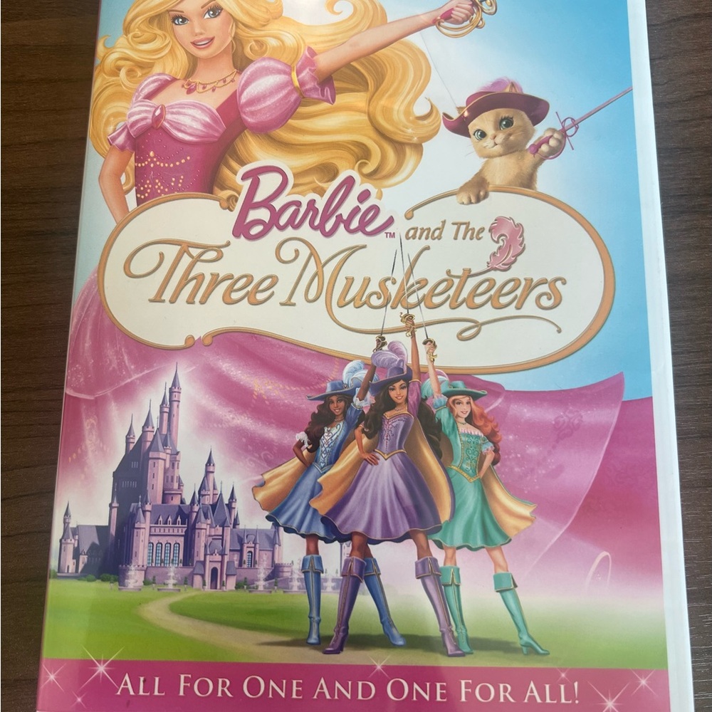 Barbie and the Three Musketeers DVD